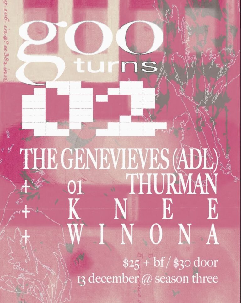 Goo Turns 2 ft. The Genevieves + 01Thurman + Knee + Winona 