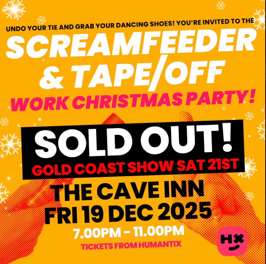 Screamfeeder & Tape/Off Work Christmas Party