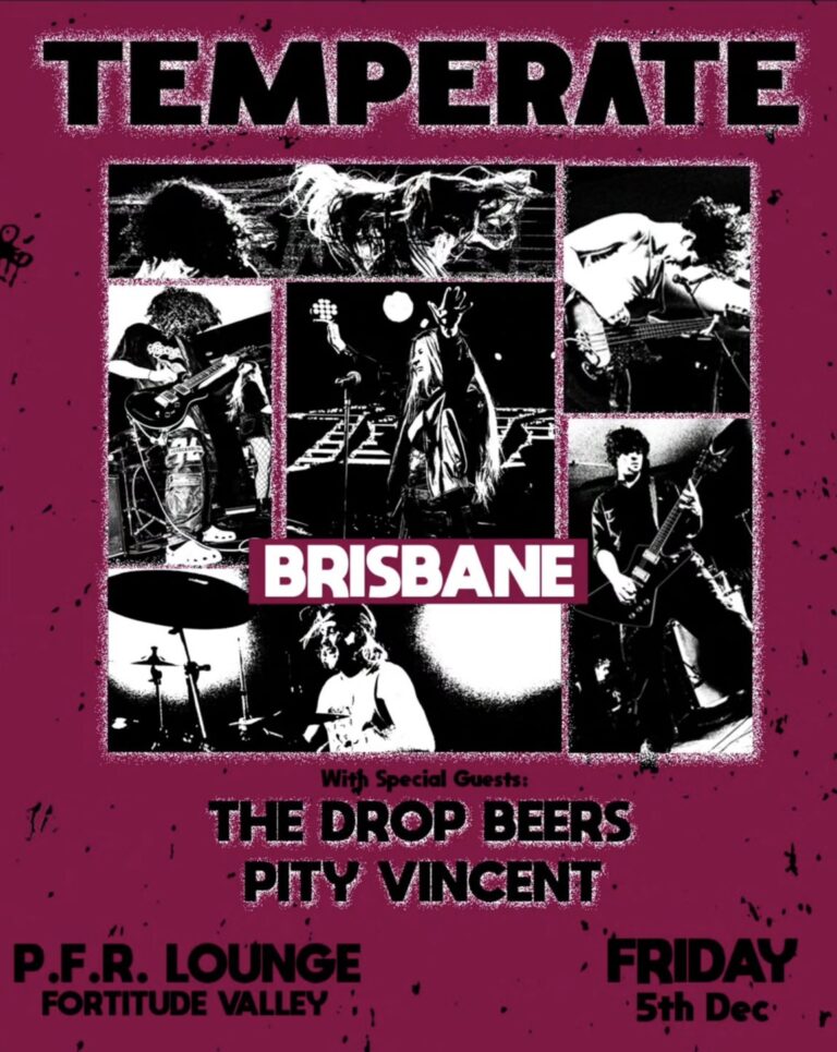 Temperate + Drop Beers + Pity Vincent