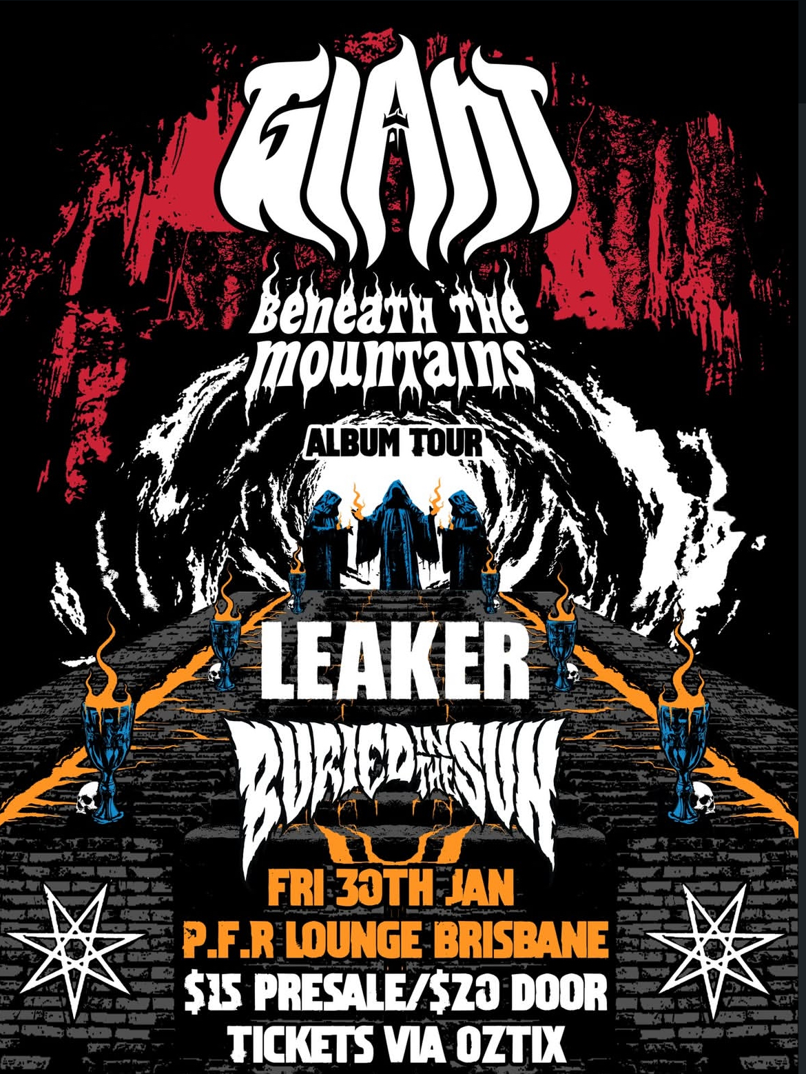 Giant ‘Beneath the Mountains’ Album Tour + Leaker + Buried In The Sun