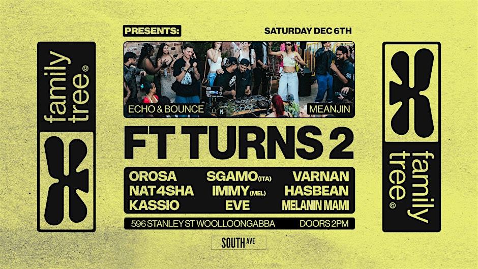 FAMILY TREE TURNS 2 | DAY PARTY | Afro - Baile - Jersey - UKG - RnB