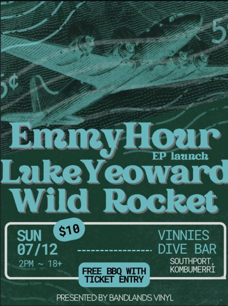 Emmy Hour EP Launch + Luke Yeoward + Wild Rocket