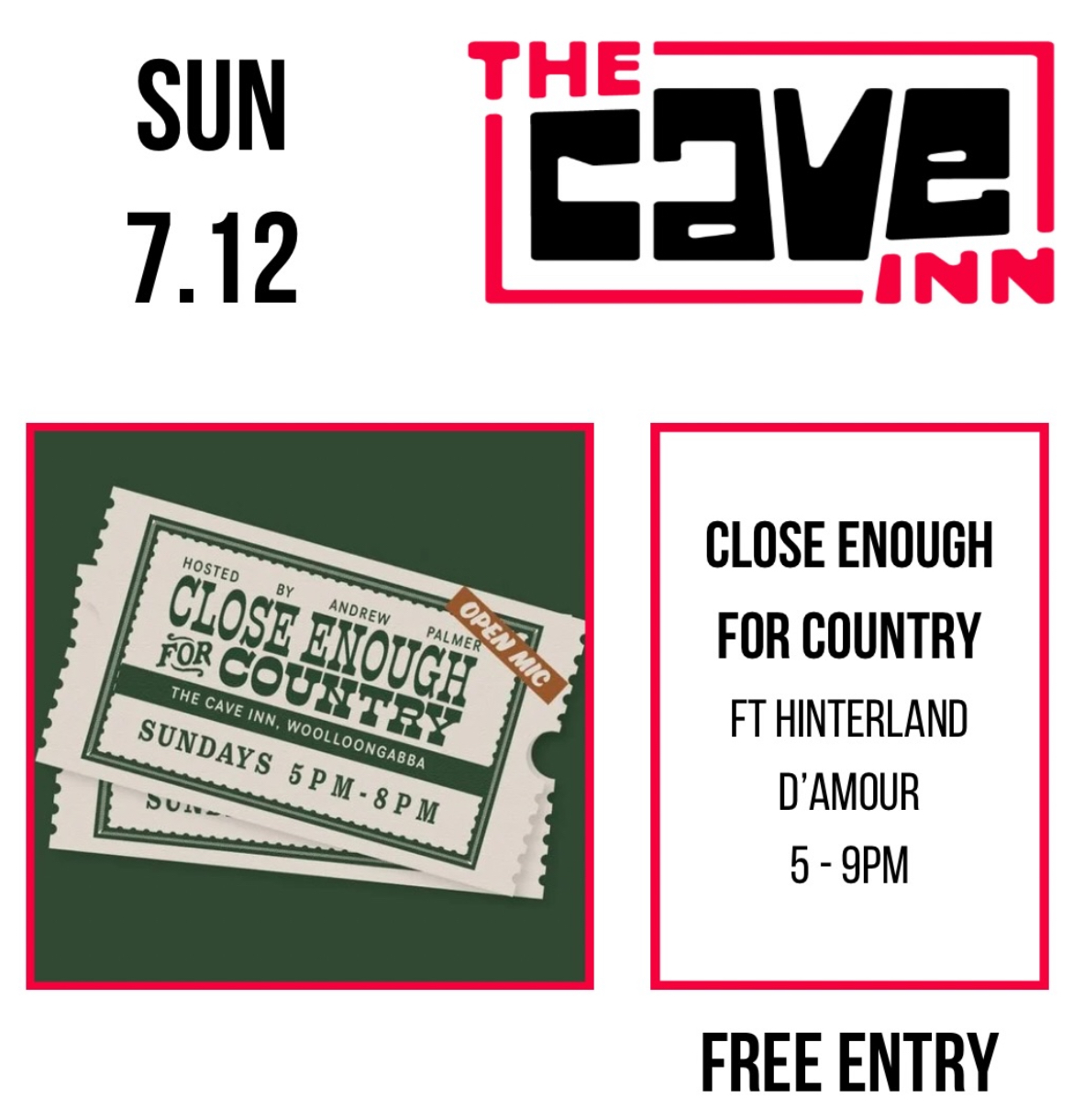 Close Enough for Country ft. Hinterland D’Amour