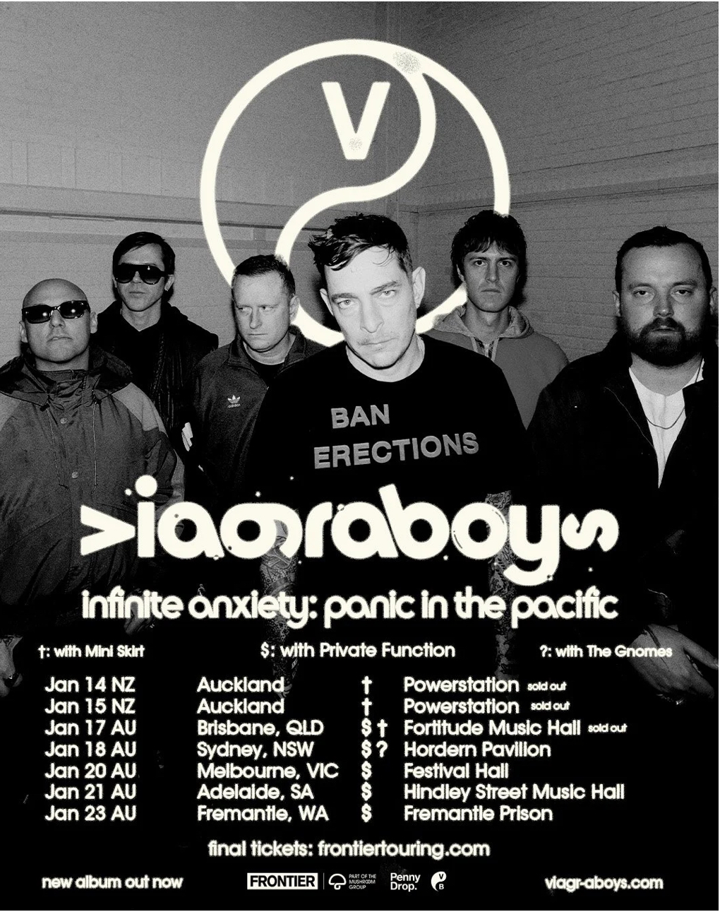 Viagra Boys- the infinite anxiety tour with Private Function and Mini Skirt (SOLD OUT)
