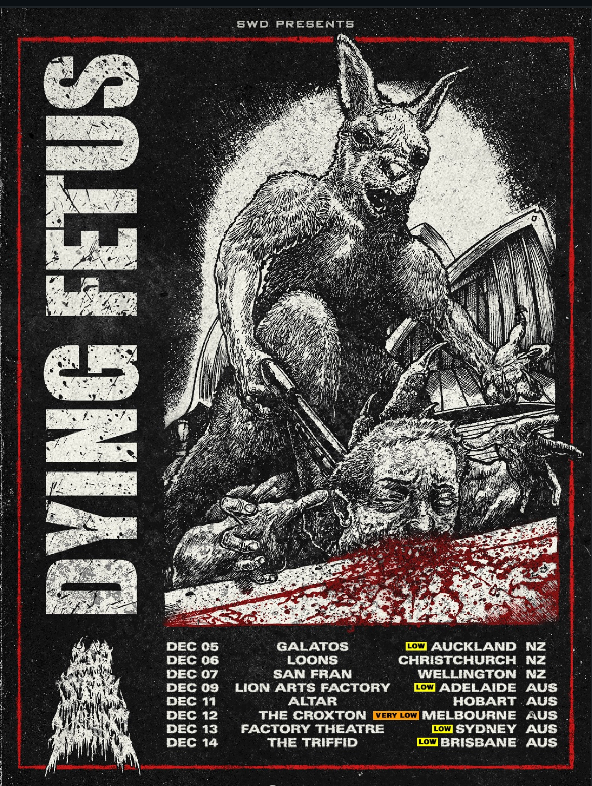 Dying Fetus with 200 Stab Wounds