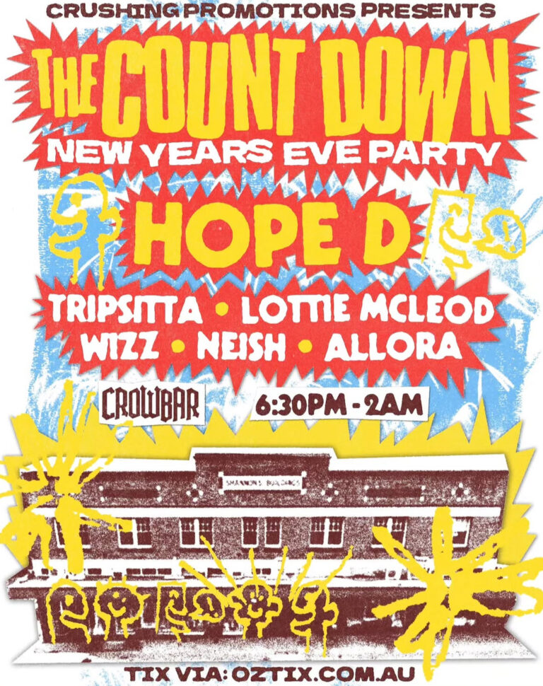 New Years Eve Party ft. Hope D, Tripsitta, Lottie McLeod, Wizz, Neish and Allora