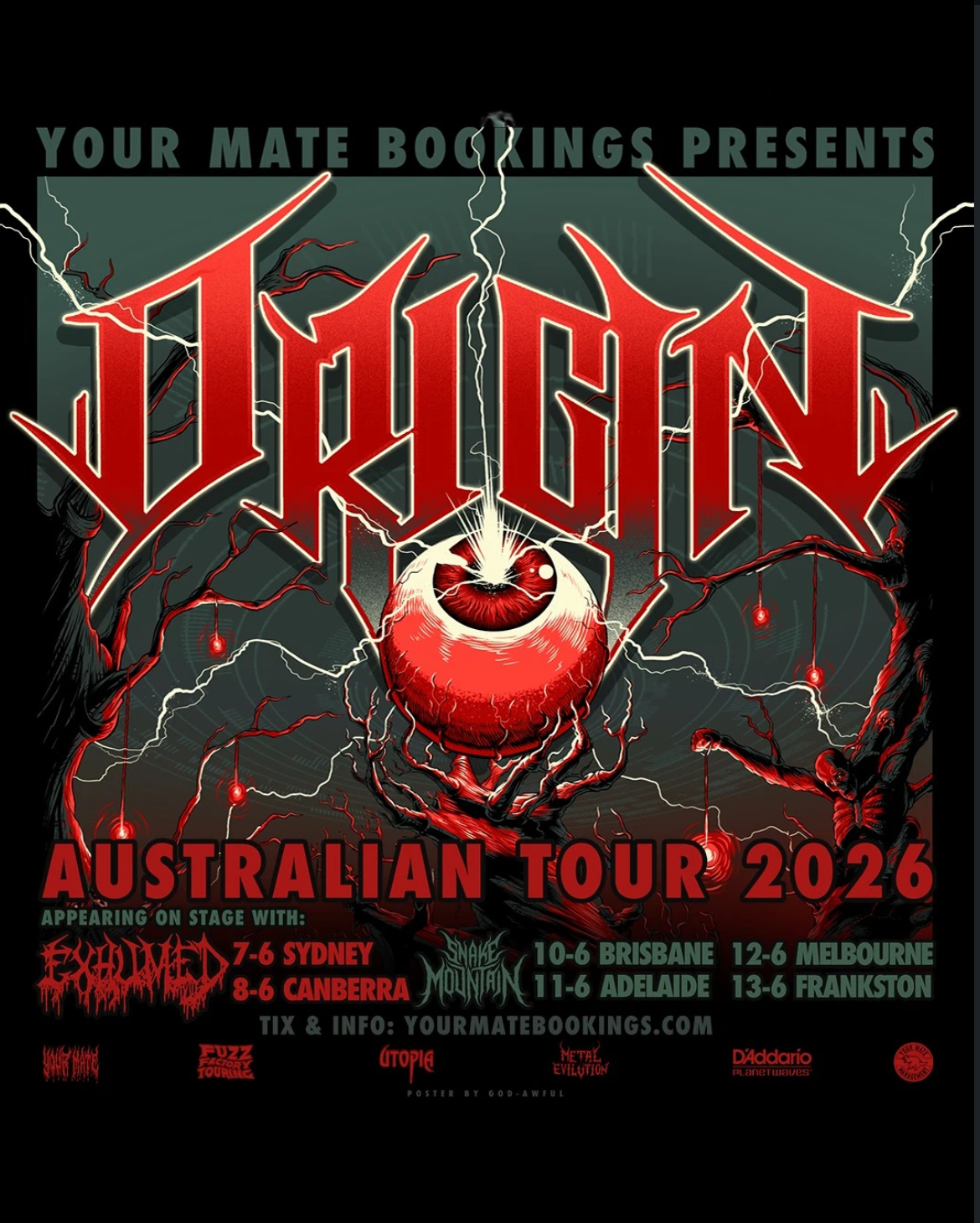 Origin (USA) and Snake Mountain 