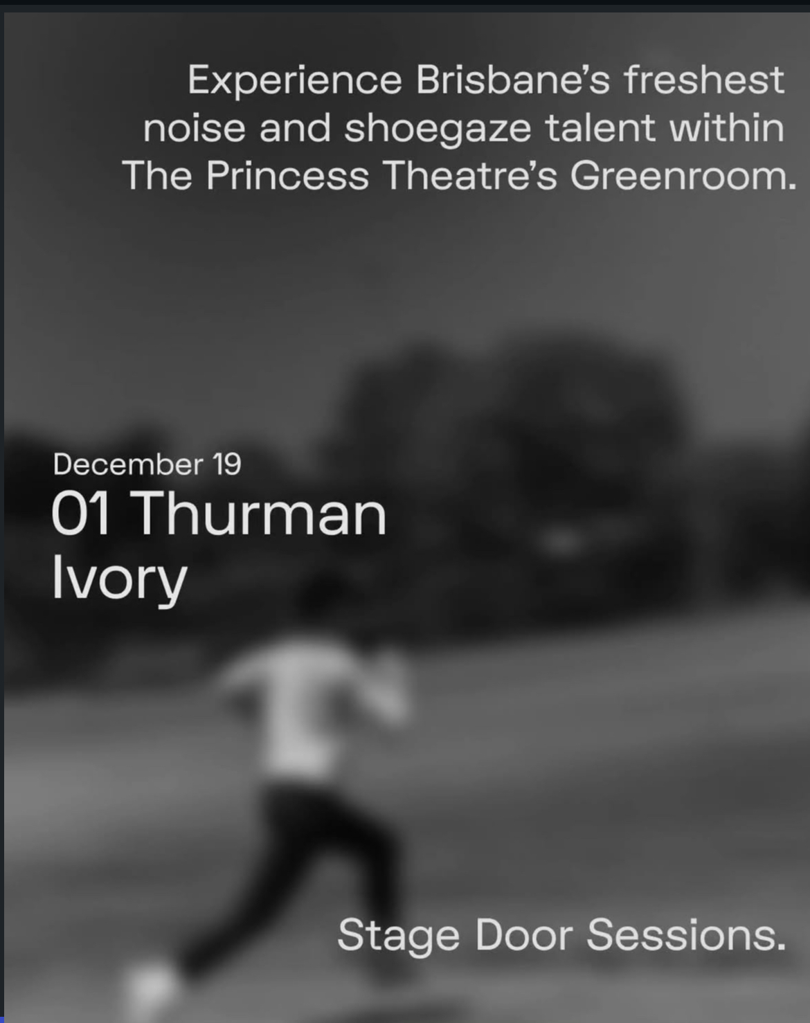 Stage Door Sessions ft. 01 Thurman and Ivory