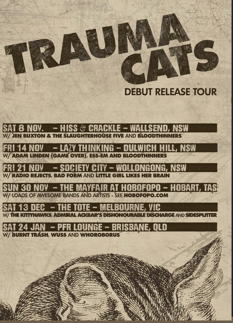 Trauma Cats + Burnt Trash + Wuss + Whoroboros