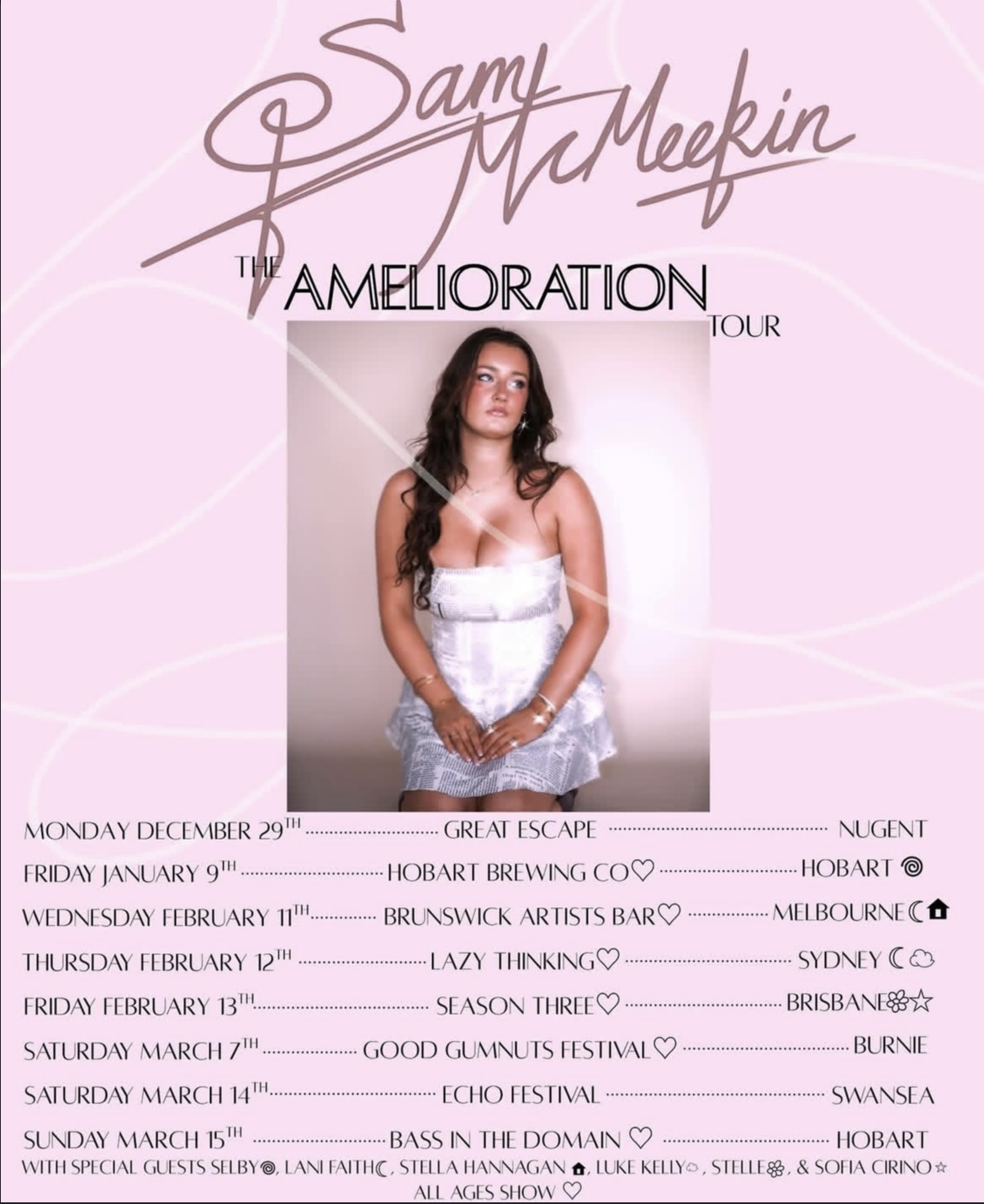 Sam McMeekin ‘The Amelioration Tour