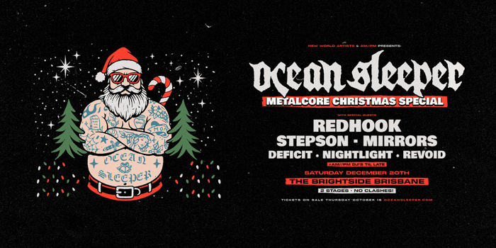 Ocean Sleeper's Metalcore Christmas Special: Ocean Sleeper w/ Redhook, Stepson, Mirrors, Deficit, Nightlight & Revoid (SOLD OUT)