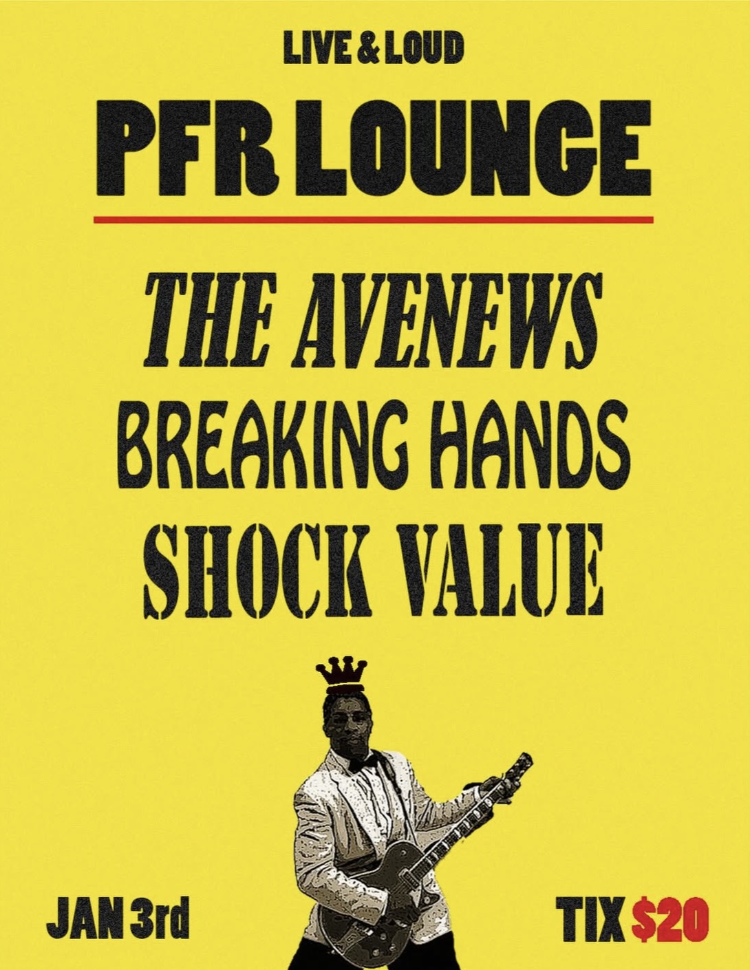 The Avenews + Breaking Hands + Shock Value