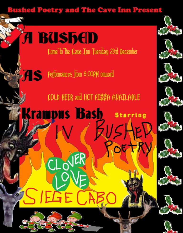 A Bushed AS Krampus Bash IV ft. Bushed Poetry, Seige Cabo and Clover Love