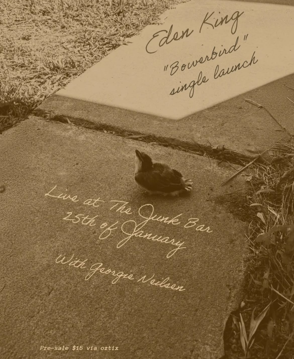 Eden King ‘Bowerbird’ Single Launch with Georgie Neilsen