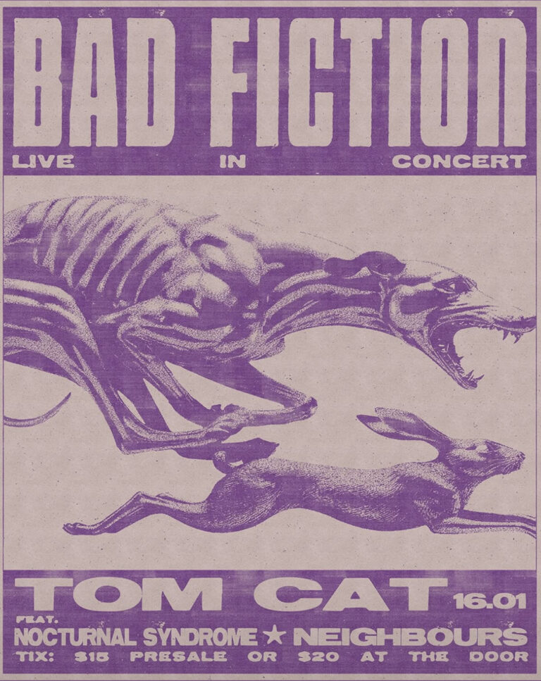 Bad Fiction, Nocturnal Syndrome and Neighbours