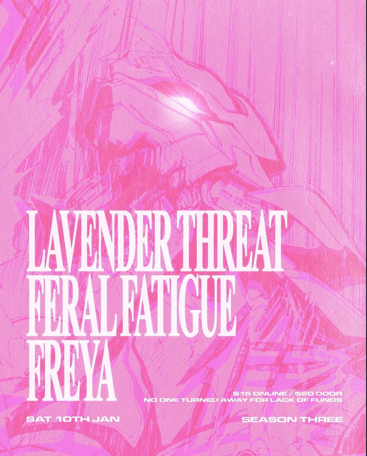 Lavender Threat + Feral Fatigue + Freya