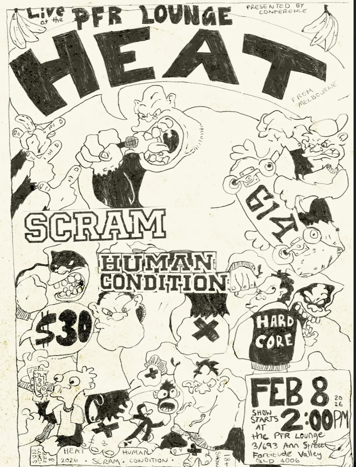 Heat  + Scram + Human Condition