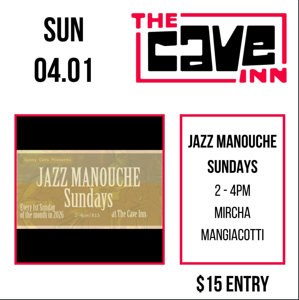 Jazz Manouche Sundays ft. Mircha Mangiacotti