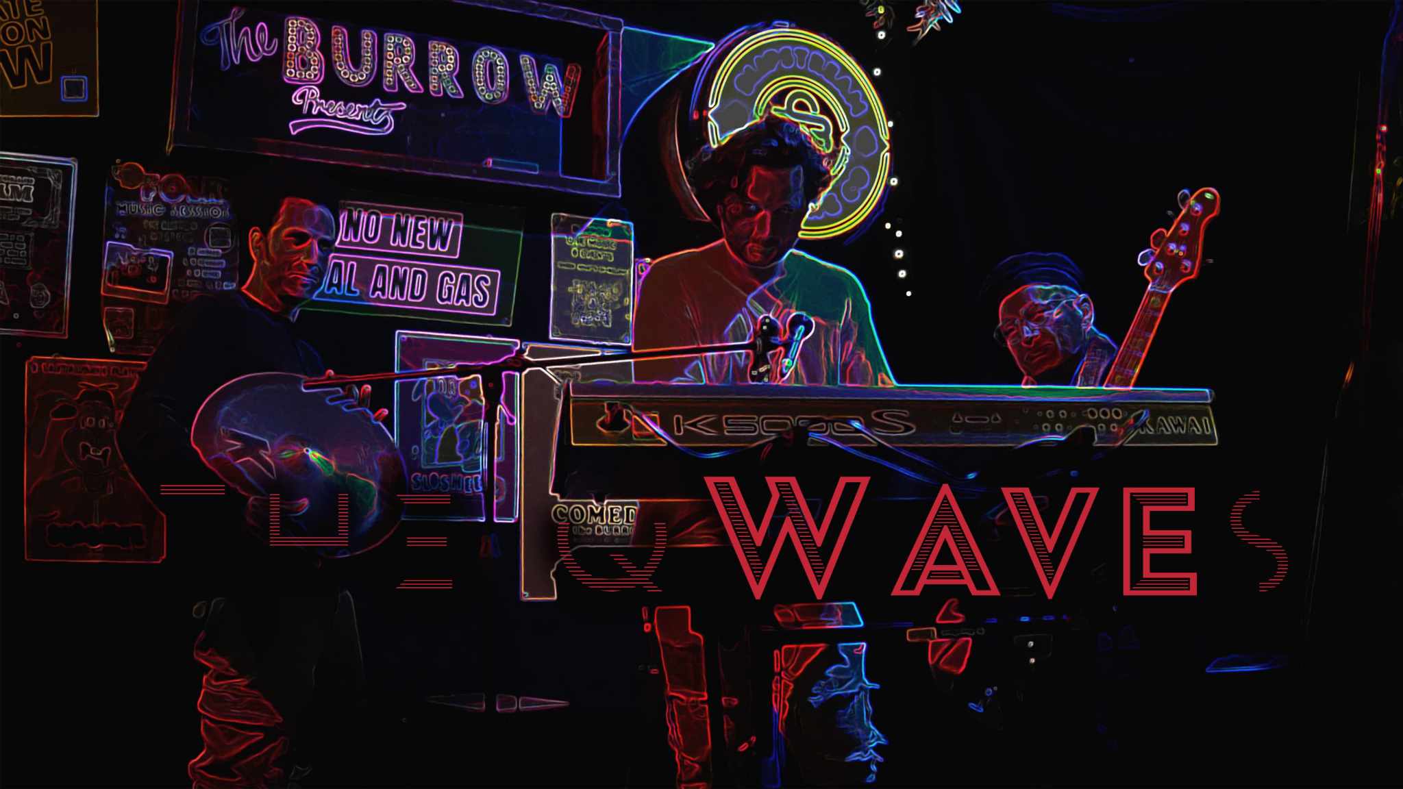 The Qwaves with 4 piece band (FREE)