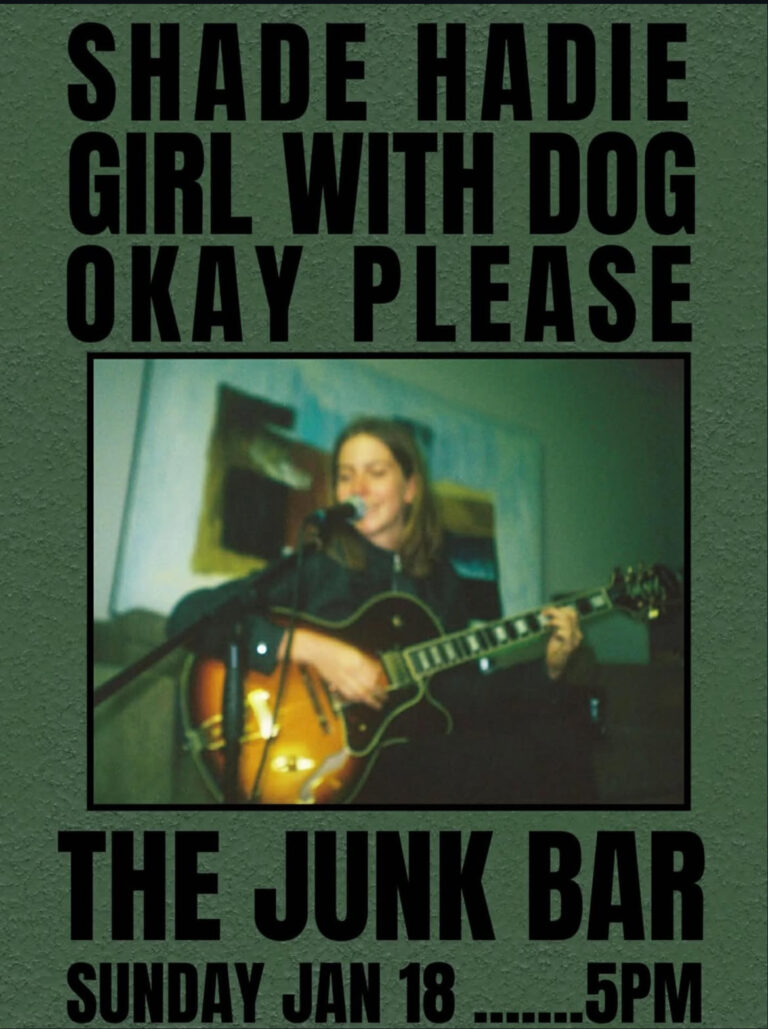 Shade Hadie + Girl with Dog + Okay Please 