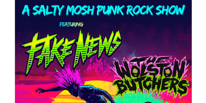A Salty Mosh Punk Rock Show ft. Fale News, The Wolston Butchers, The Phosphenes and Sagnar