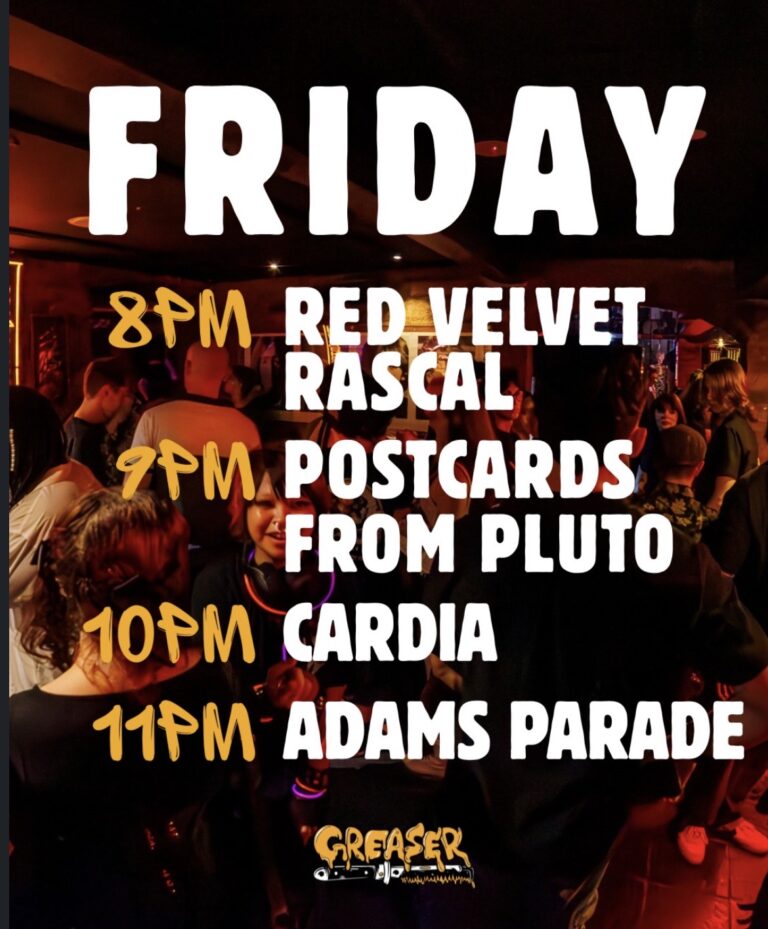 Adam’s Parade, Cardia, Postcards from Pluto and Red Velvet Rascal (FREE)