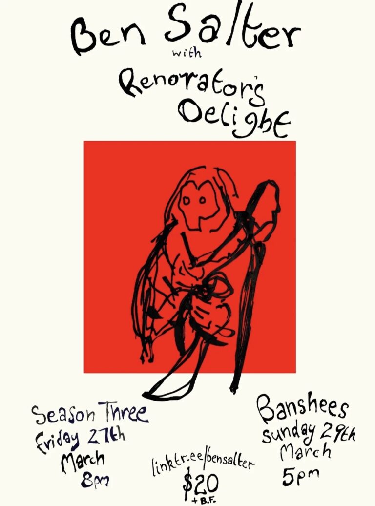 Ben Salter with Renovator’s Delight