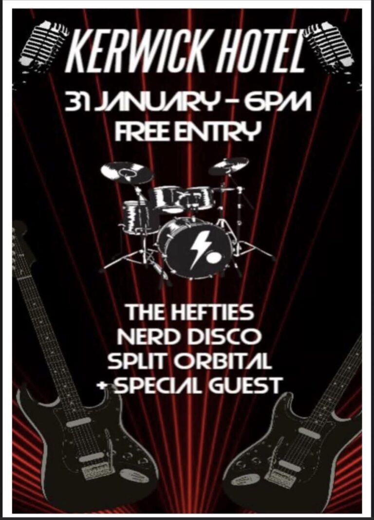 The Hefties, Nerd Disco, Split Orbital and Special Guest (FREE)
