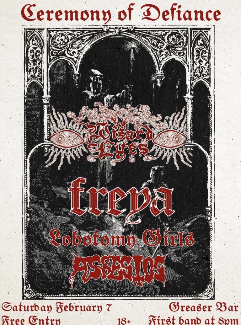 Ceremony of Defiance ft. Wizard Eyes Doom, Freya, The Lobotomy Girls and Asbestos (FREE)