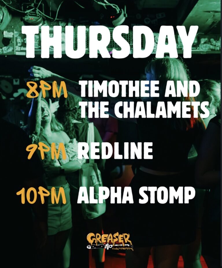 Alpha Stomp + Redline + Timothee and the Chalamets (FREE)