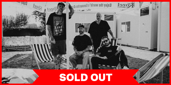 COMEBACK KID Wake The Dead Anniversary Tour with support Gridiron (USA), Phantoms + No Harm (SOLD OUT)