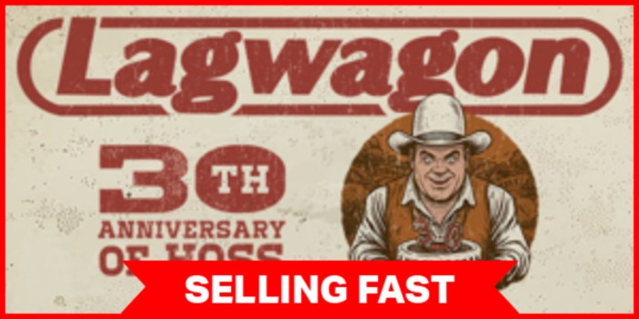 Lagwagon '30th Anniversary of HOSS' Australian Tour 2026 With speciap guests (SOLD OUT)