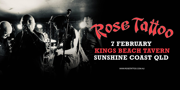 Rose Tattoo With Special Guests Willie J’s 6V6S