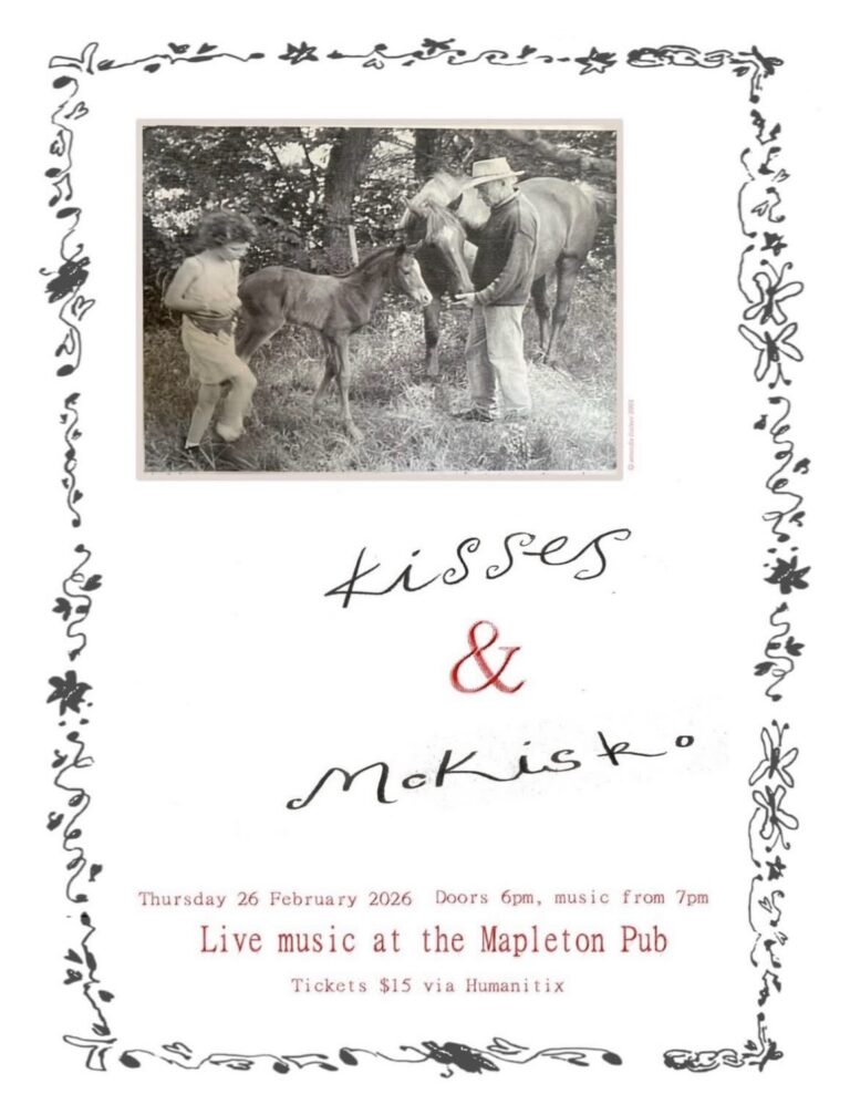 Kisses with support from McKisko