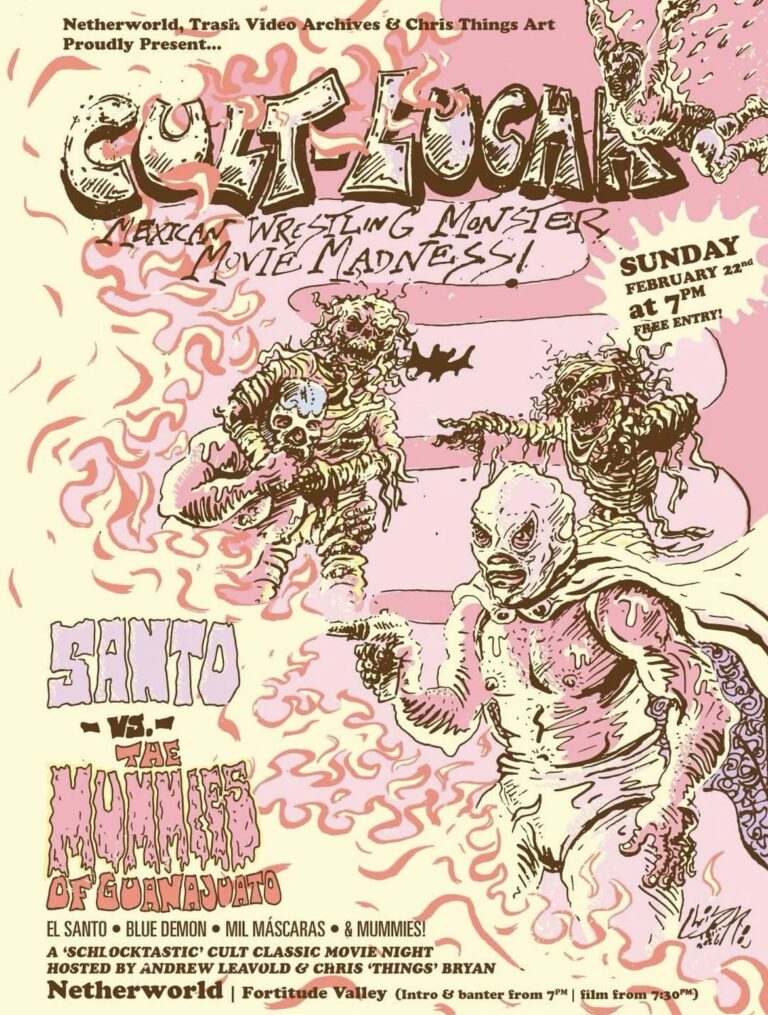 CULT-LUCHA: Santo vs. The Mummies of Guanajuato (1972) (FREE ENTRY)