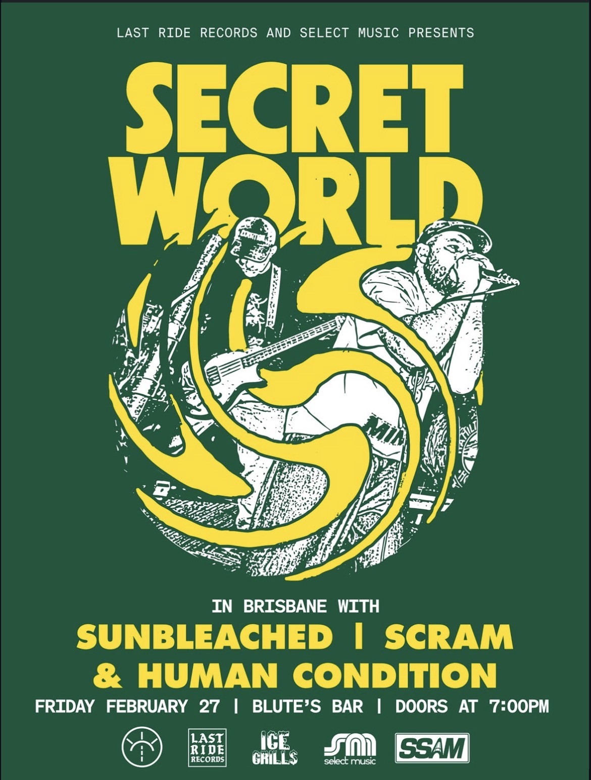 Secret World + Sunbleached + Scram + Human Condition
