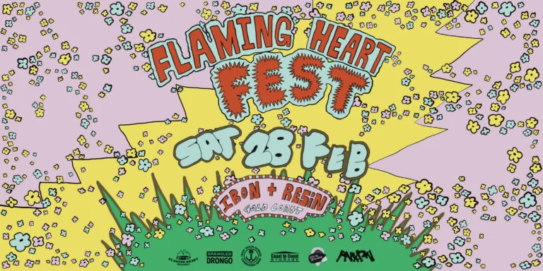 FLAMING HEART FEST 2026 ft. VOIID ★ THE LONESOMES ★ FUNGAS ★ TOMORROW’S FORECAST ★ VINTED VINEER ★ BRAVE DAISY ★ TRANSIT VENUS (VINYL DJ SET)