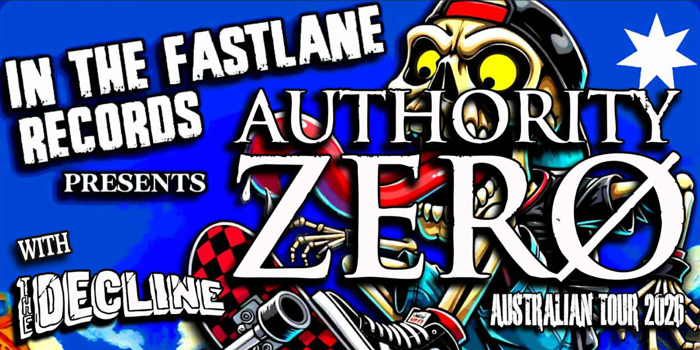 Authority Zero with The Decline, Deadheat & Serial Killer Dinner Party