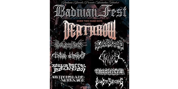 BADMAN FEST - Nambour ft. Blood On My Handso (VIC), Cold Blood, Deathrow, Crime Spree (VIC), Double Barrel Solution (SA), TwoSeventy, Onvoy, Switchblade Serenade and Bound to Suffering