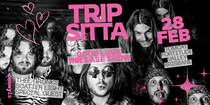 GOOD LOVE – Munkey Feet feat. Tripsitta (Release Show) Scatter Light and Thee Gronks