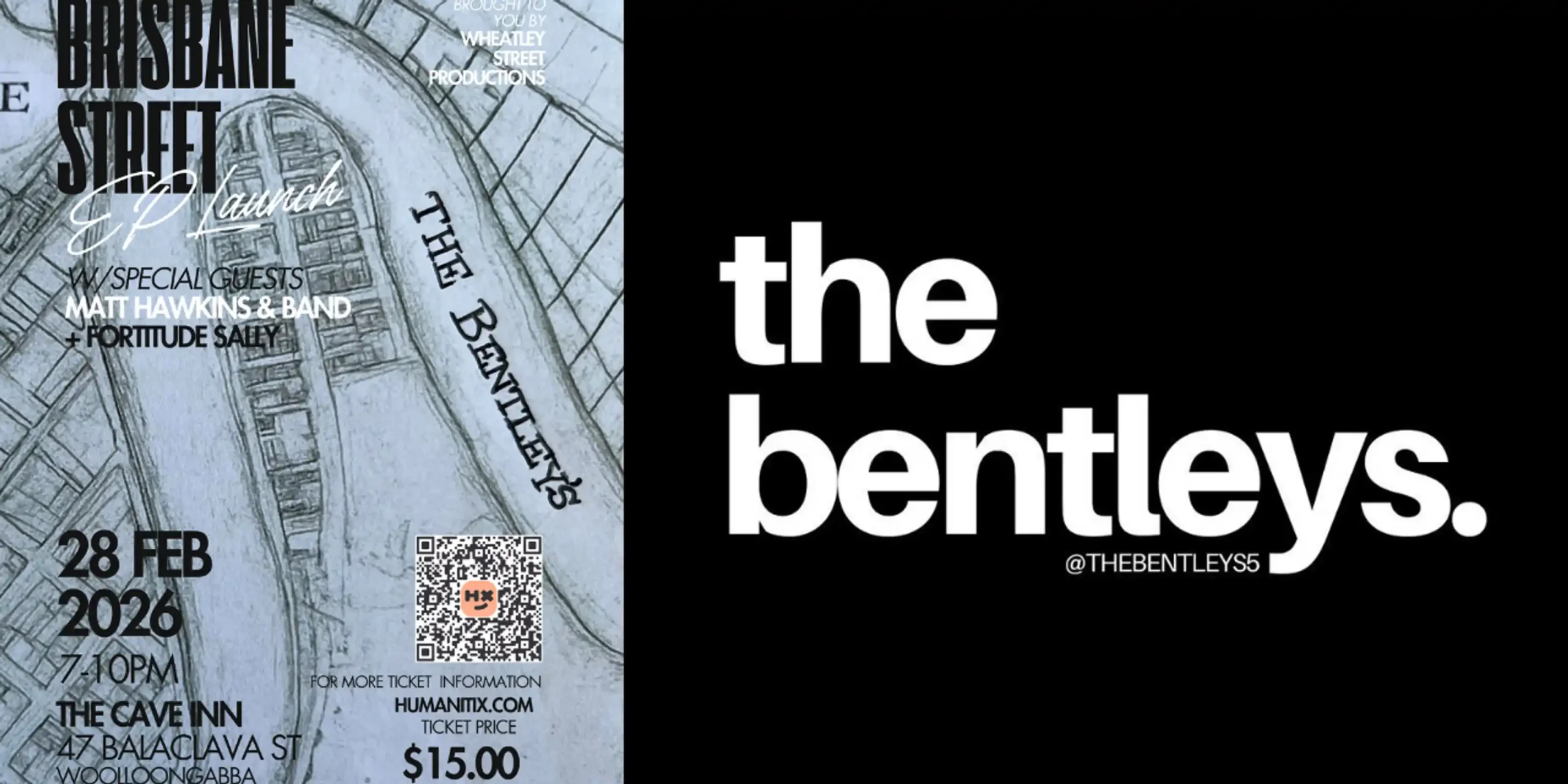EP Launch - The Bentleys 'Brisbane Street'
