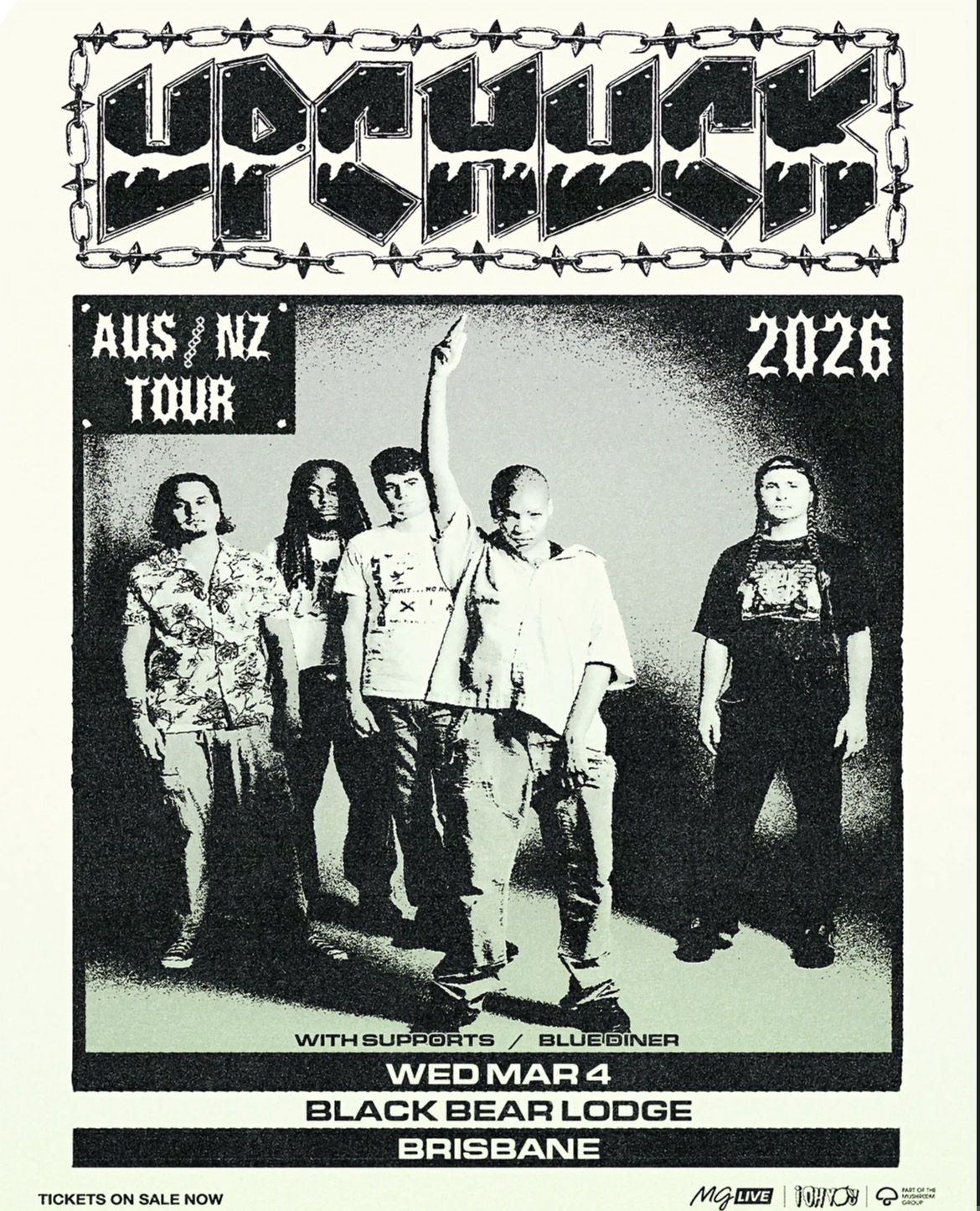 Upchuck with Blue Diner