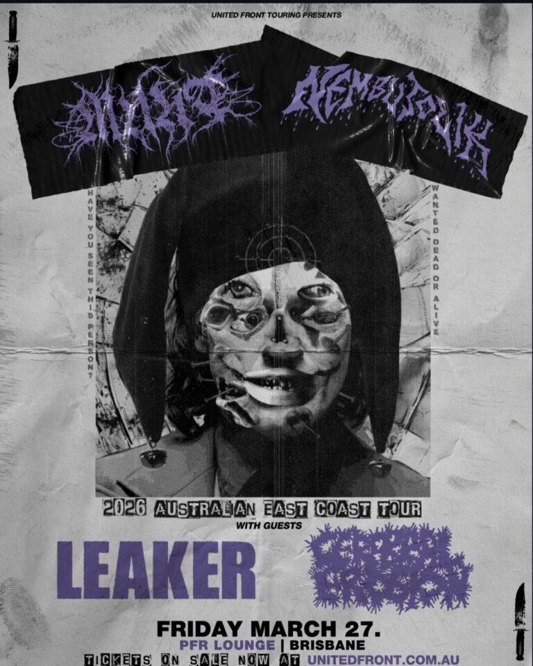 Munt x Nembutolik 2026 Australian East Coast Tour - Brisbane with support from Leaker and Cerebral Erosion