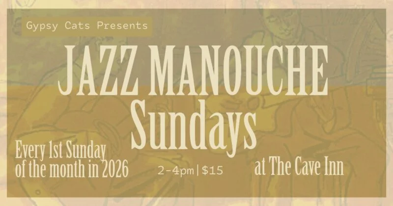 Jazz Manouche Sundays ft. Lachie Alexander