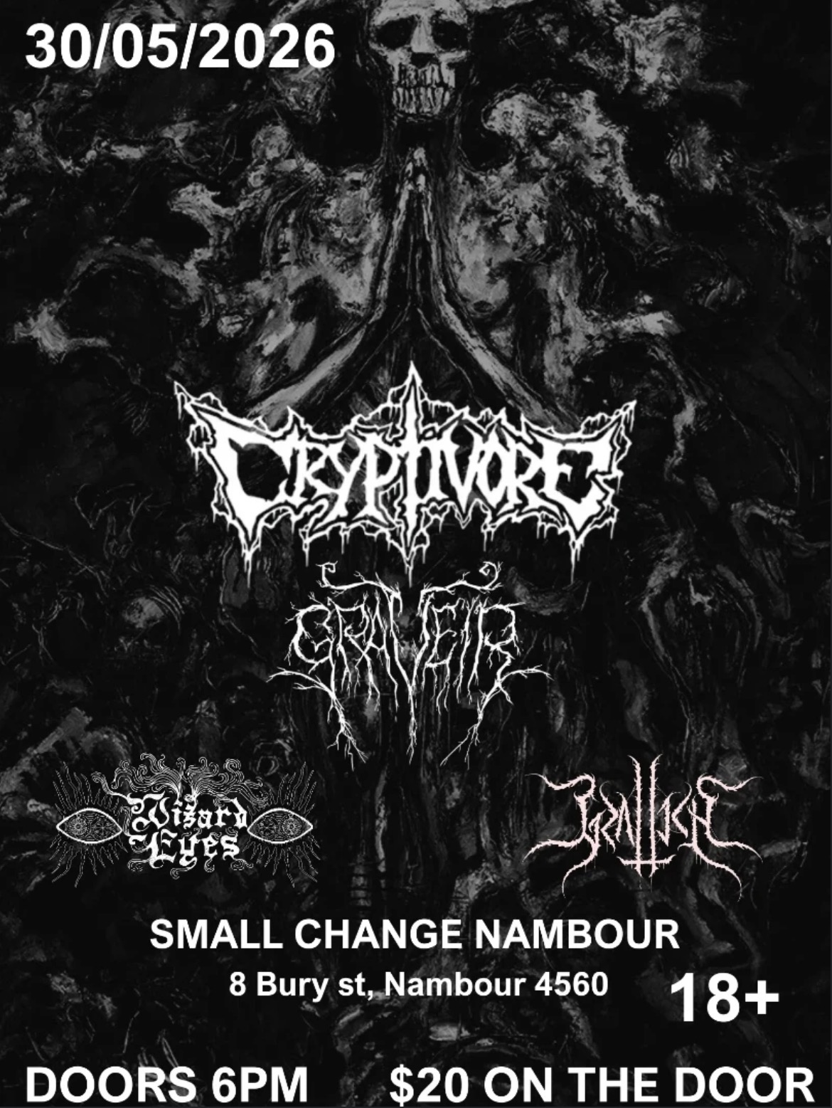 Cryptivore + Graveir + Wizard Eyes + Gralloch