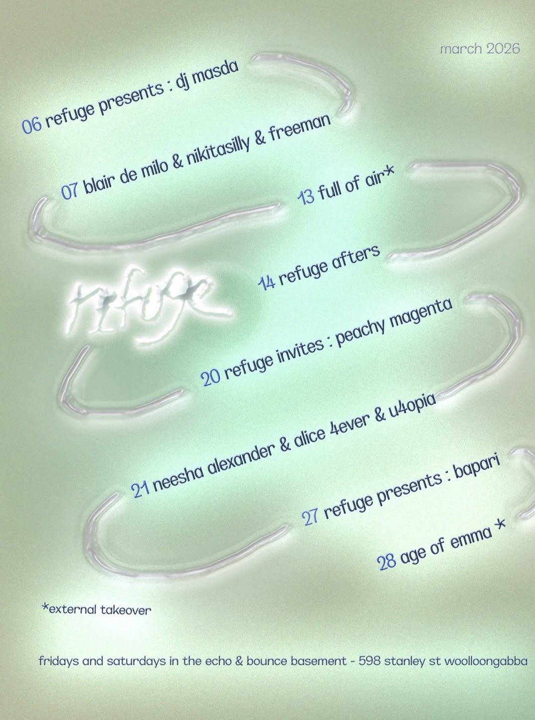 refuge resents: dj masada