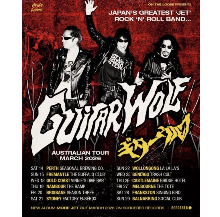 Guitar Wolf (Japan) w/ Future Shocks & Evil Dick Industries