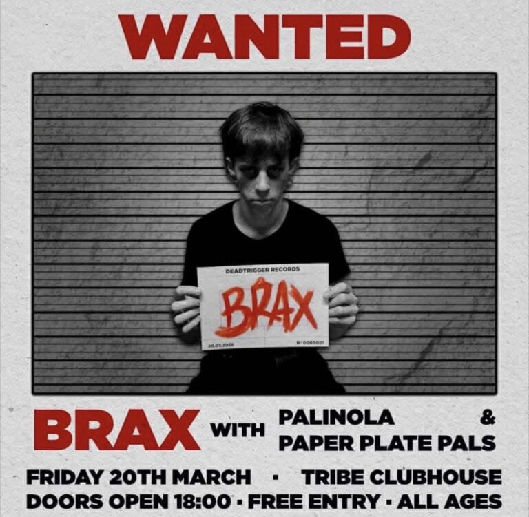 Brax with Palinola & Paper Plate Pals (FREE ENTRY)