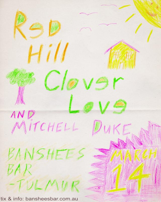 Red Hill, Clover Love and Mitchell Duke Second Saturday of the Month Queer Takeover!