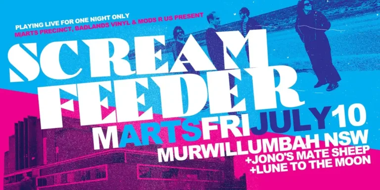 Screamfeeder + Jono’s Mate Sheep + Lune To The Moon